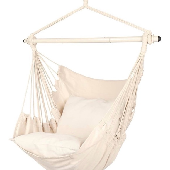 Amazon Other - Amazon Cream Hanging Chair Hammock